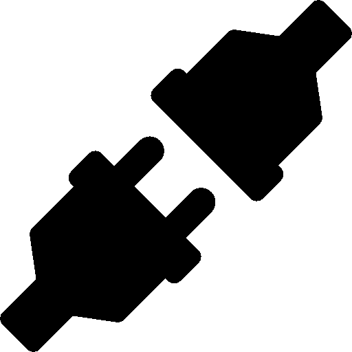 Plug and Plug Connection - Free icons